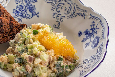 Форшмак из подкопченного омуля