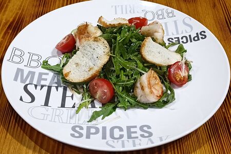 Салат Руккола с креветкой