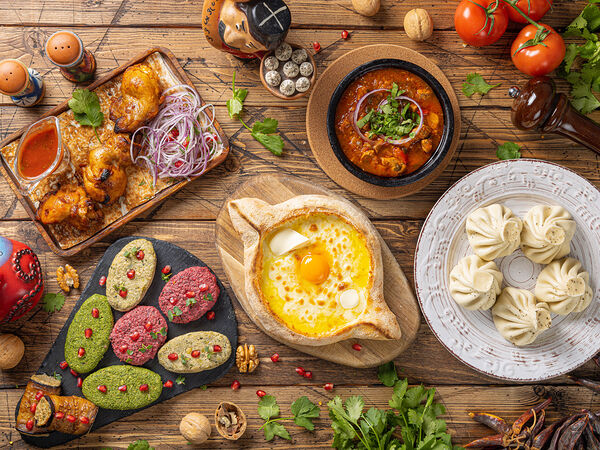 Багратиони хинкали хачапури