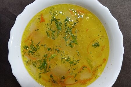 Куриный суп с лапшой