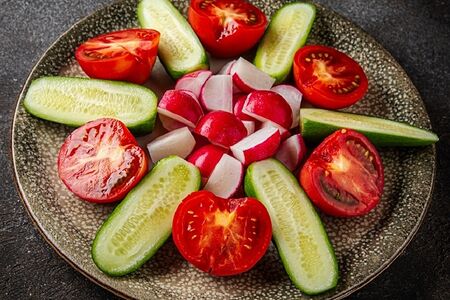 Свежие овощи