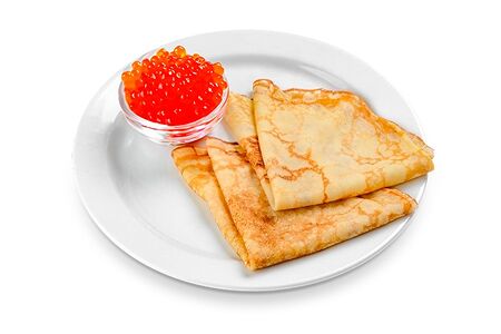 Царские с красной икрой