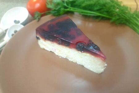 Ягодный творожник