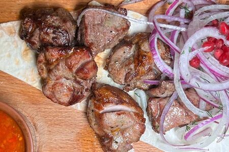 Шашлык из бараньей мякоти