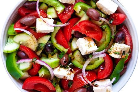 Салат Греческий постный