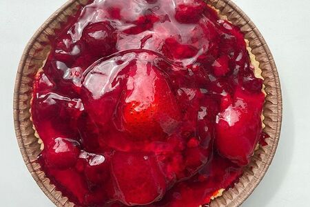 Ягодный флан