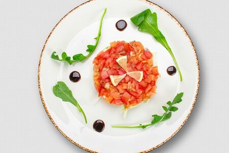 Лосось и авокадо