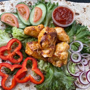 Шашлык из куриной грудки