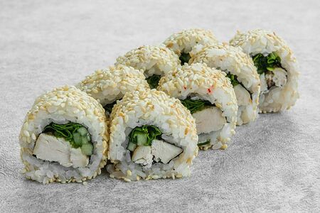 Ролл Цезарь с цыпленком