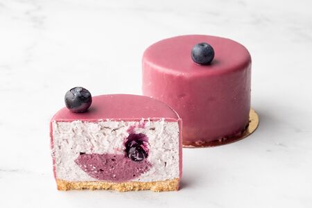 Черничный чизкейк