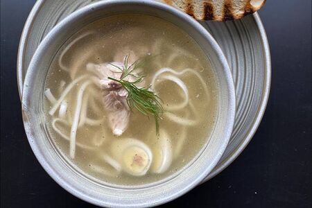 Куриная лапша