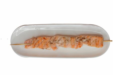Шашлычок из лосося