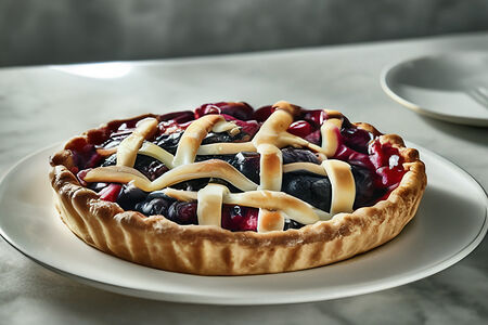 Пирог ягодная фантазия