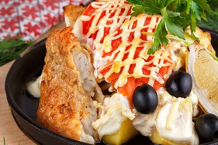 Судак по-киевскому