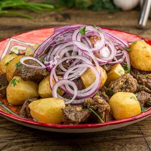 Каурдак с картофелем