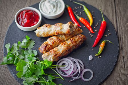 Люля-кебаб из курицы