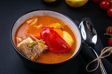 Шурпа с говядиной