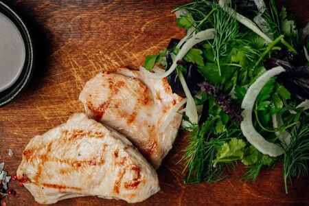 Индейка с миксом зелени 