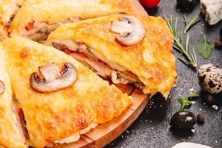 Четырёхэтажная пицца Грибная