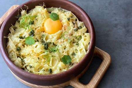 Карбонара запеченная