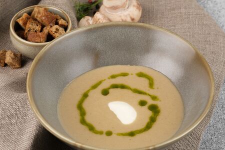 Суп-пюре Грибной