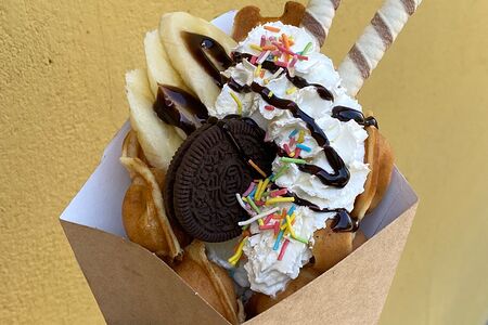 Вафля гонконгская с печеньем Орео