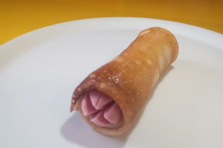 Сосиска в блине