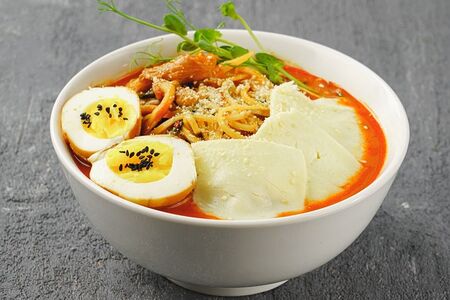 Корейский рамён с сыром