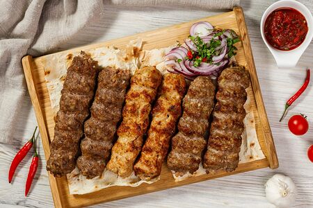 Ассорти люля-кебабов