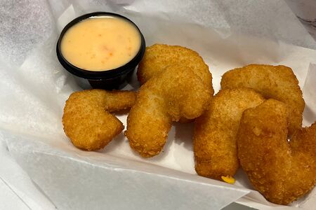 Креветки в панировке