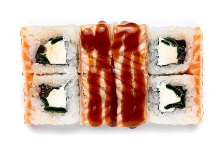 Икура ролл опалённый