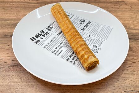 Трубочка со сгущенкой