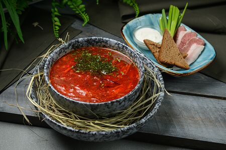 Борщ с говядиной