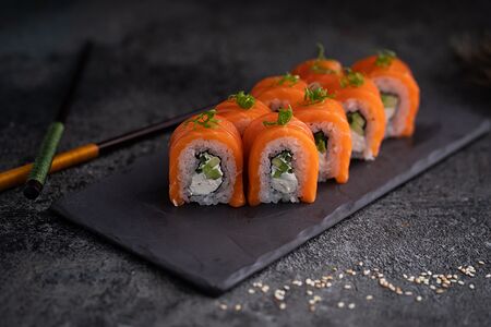 Филадельфия с лососем