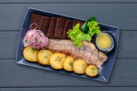 Селедка слабой соли от шефа