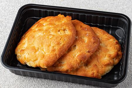 Нежное яблочное печенье