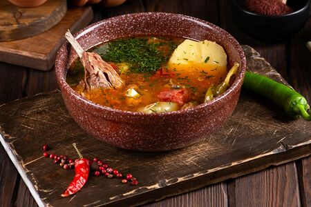 Хашлама говядиной