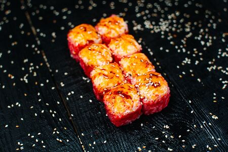 Запеченная креветка