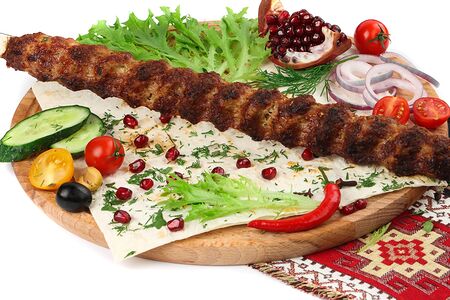 Люля-кебаб из баранины