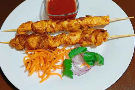 Крылышки с мангала