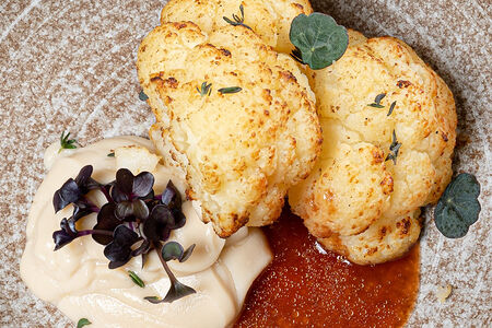 Цветная капуста в трюфельном соусе