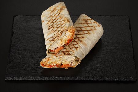 Шаурма куриная из смокера