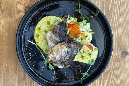 Скумбрия на гриле