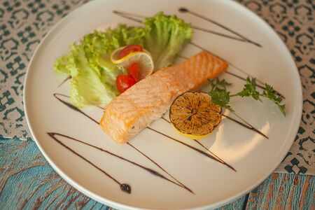 Стейк из семги