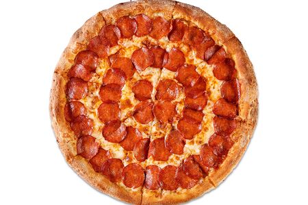 Пицца Дабл Пепперони на тонком тесте