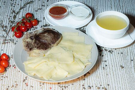 Хинкал Лезгинский (Кумыкский) с отварной говядиной