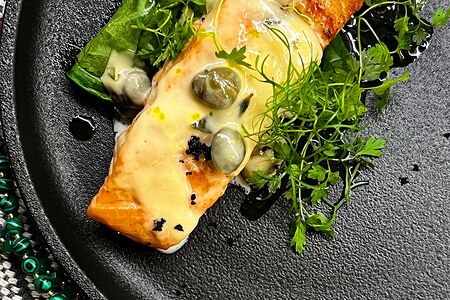 Стейк Лосось