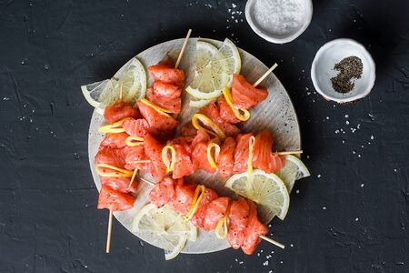 Шашлык из карельской семги