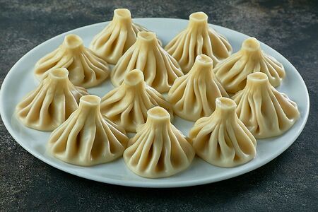 Хинкали с бараниной