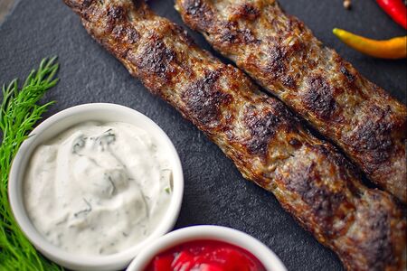 Люля-кебаб из баранины